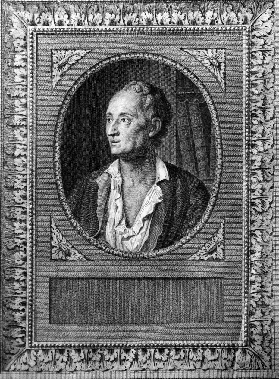 Retrato de Denis Diderot - gravura do século XIX de William M. Timlin