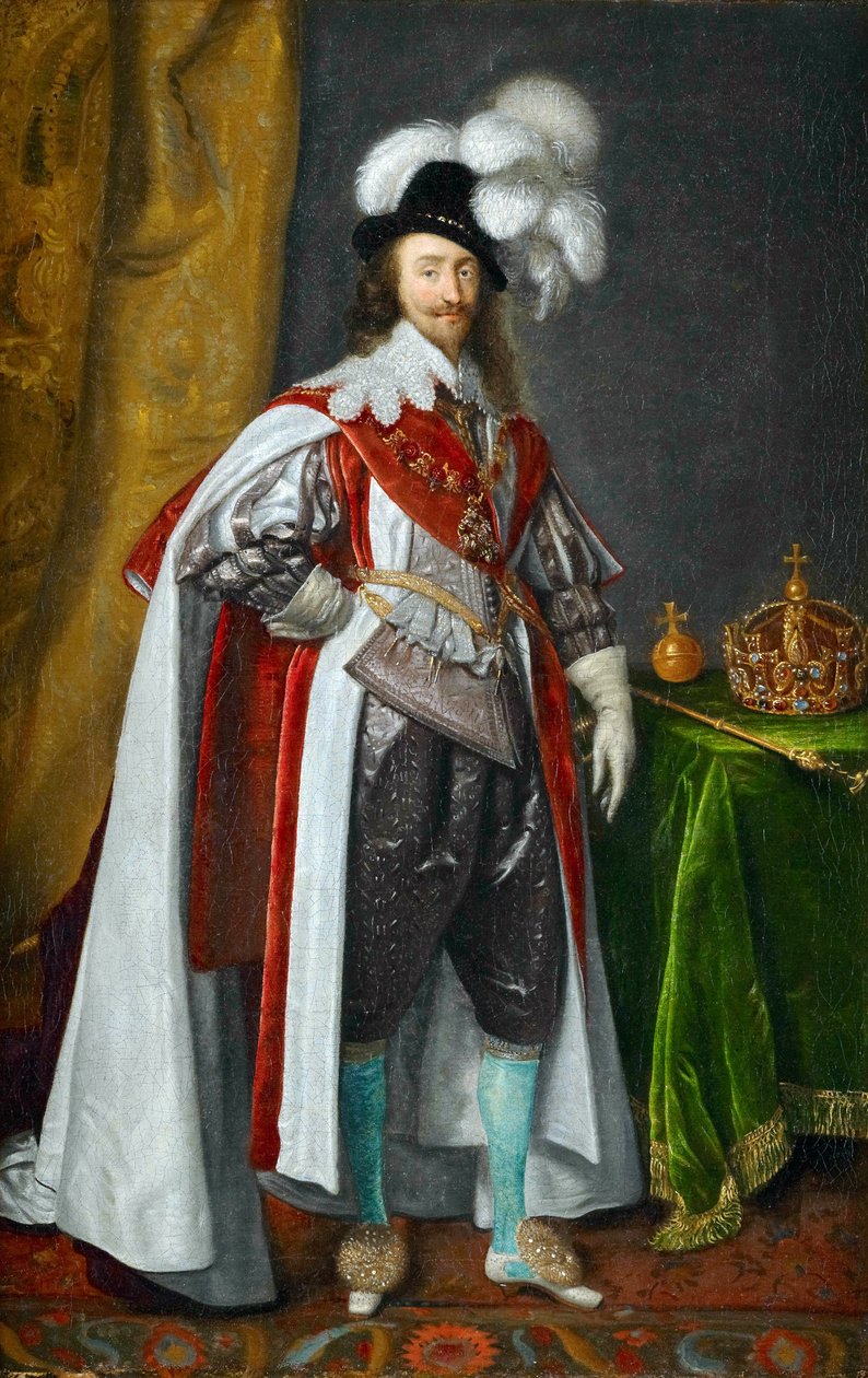Retrato do rei Carlos I da Inglaterra de Unbekannt