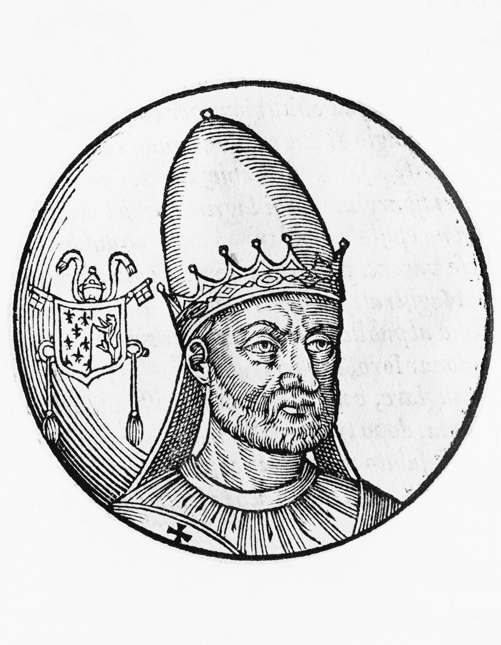 Retrato de Martin IV (Simon de Brion, cerca de 1210-1285) de William M. Timlin