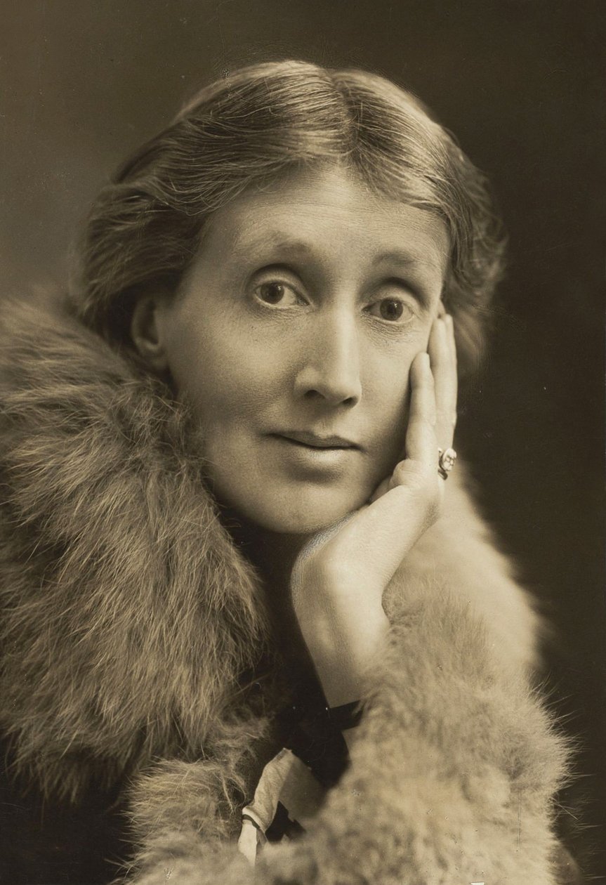 Retrato de Virgínia Woolf de Unbekannter Künstler
