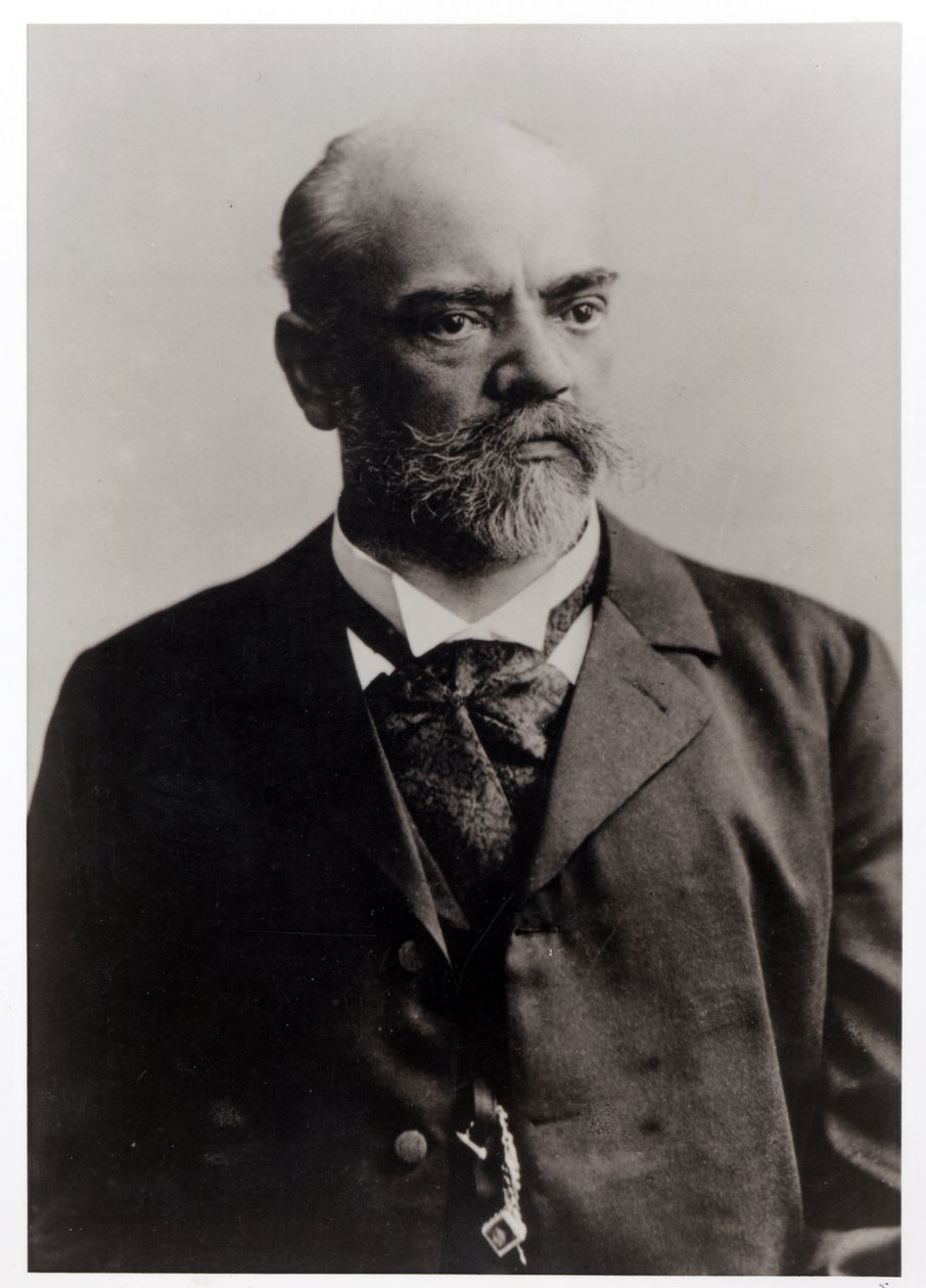 Retrato de Antonin Dvorak (1841-1904) Compositor checo (foto a p/b) de Unbekannt