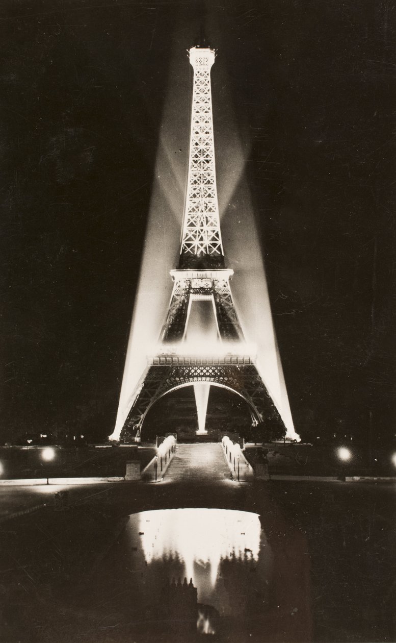 Cartão Postal/Torreiffel/Paris/Seine/Ile de France/França de William M. Timlin