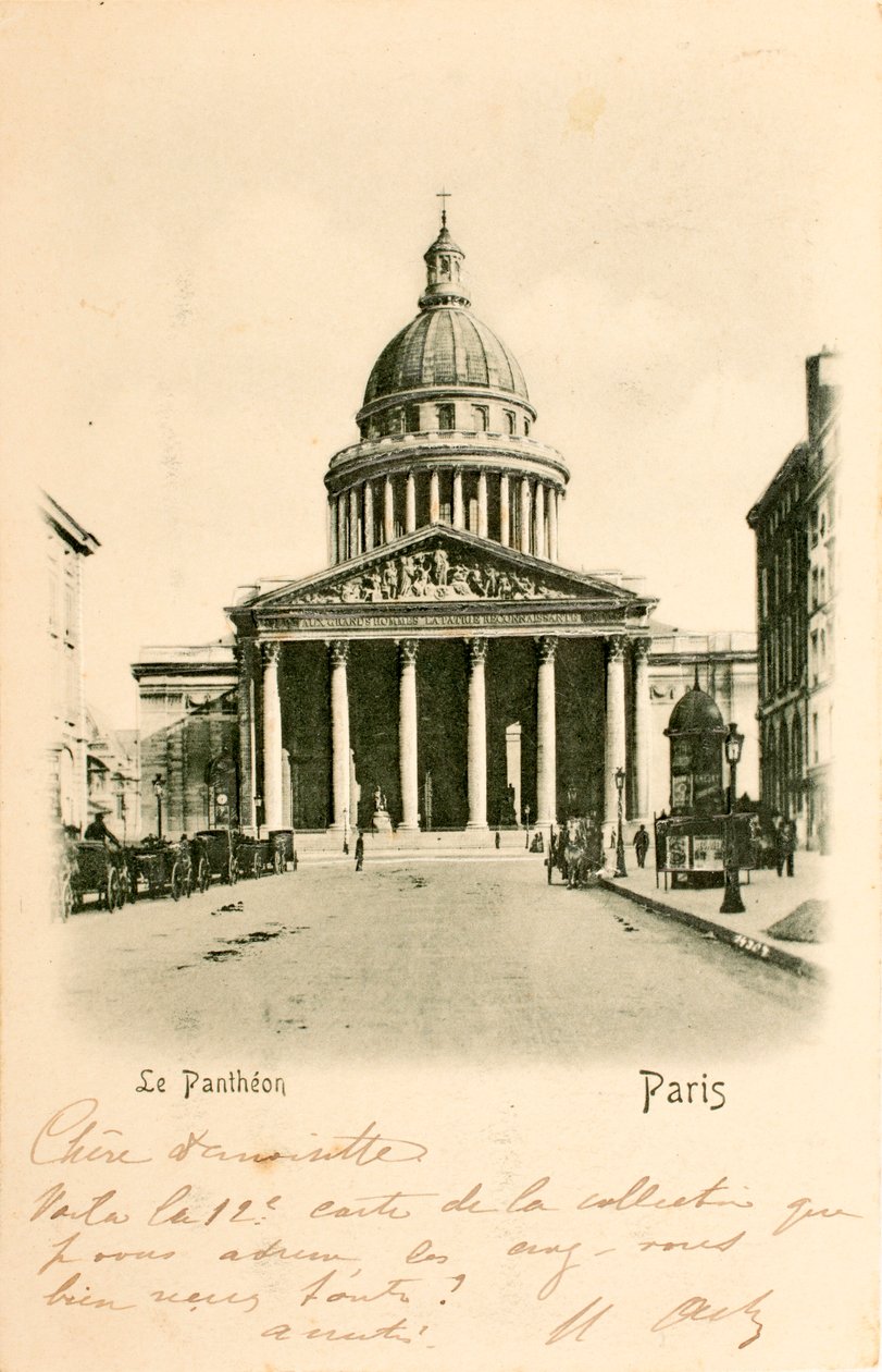 Postal/Pantheon/Paris/Seine/Ile de France/France de William M. Timlin