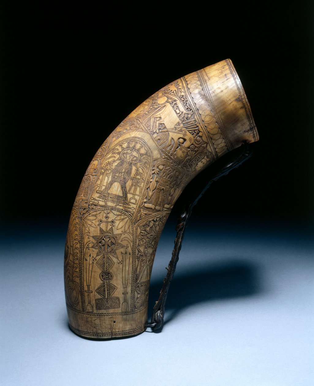 Frasco de pó, final dos anos 1700 e 1800 de Unbekannt