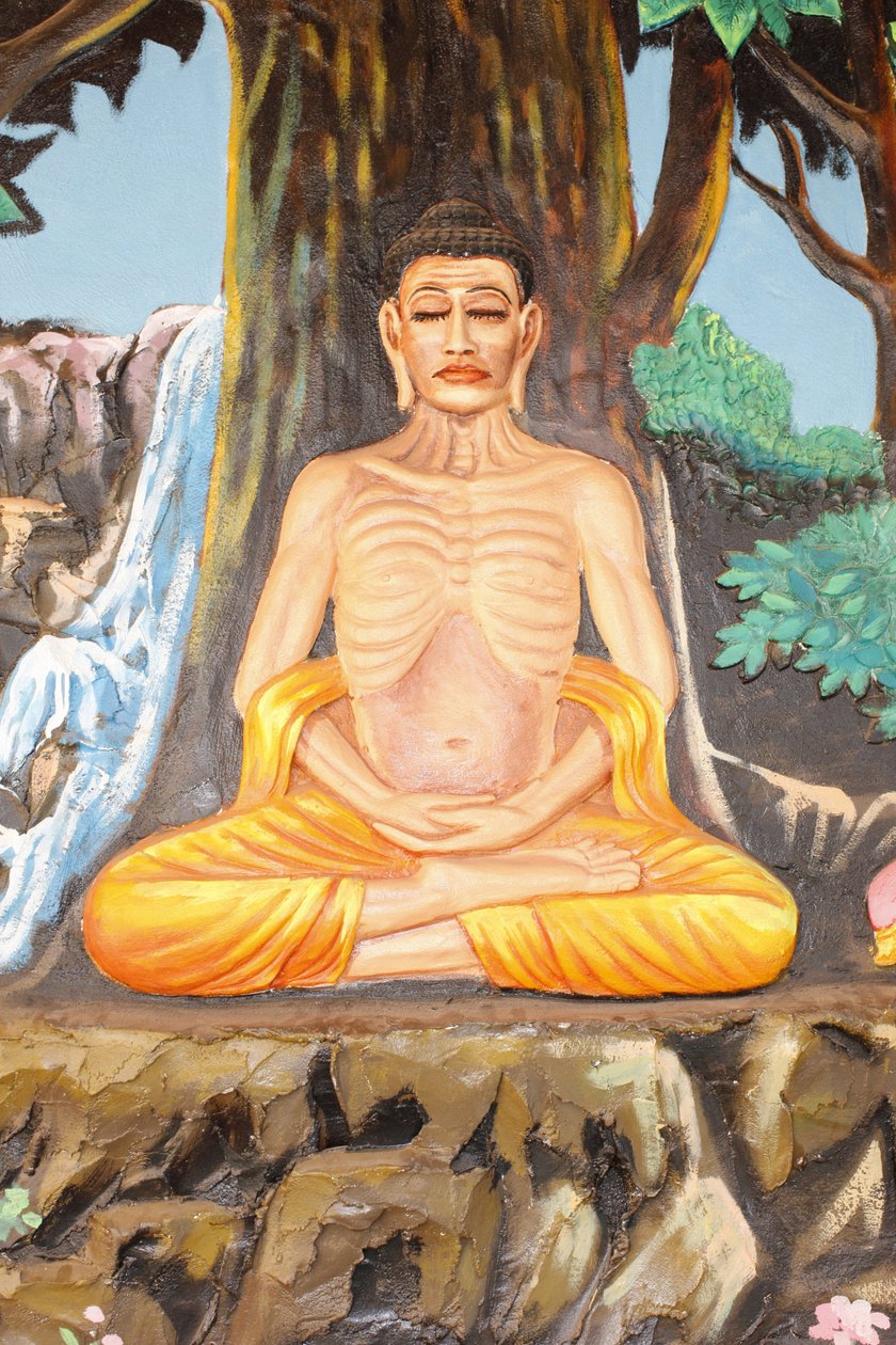 Preah Promessa Mosteiro de Rath Vida do BudaExperimento com Ascética, Siem Reap, Camboja de Unbekannt