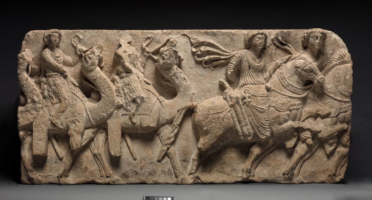 Procissão de Nobres, Palmyra, Síria de Unbekannt