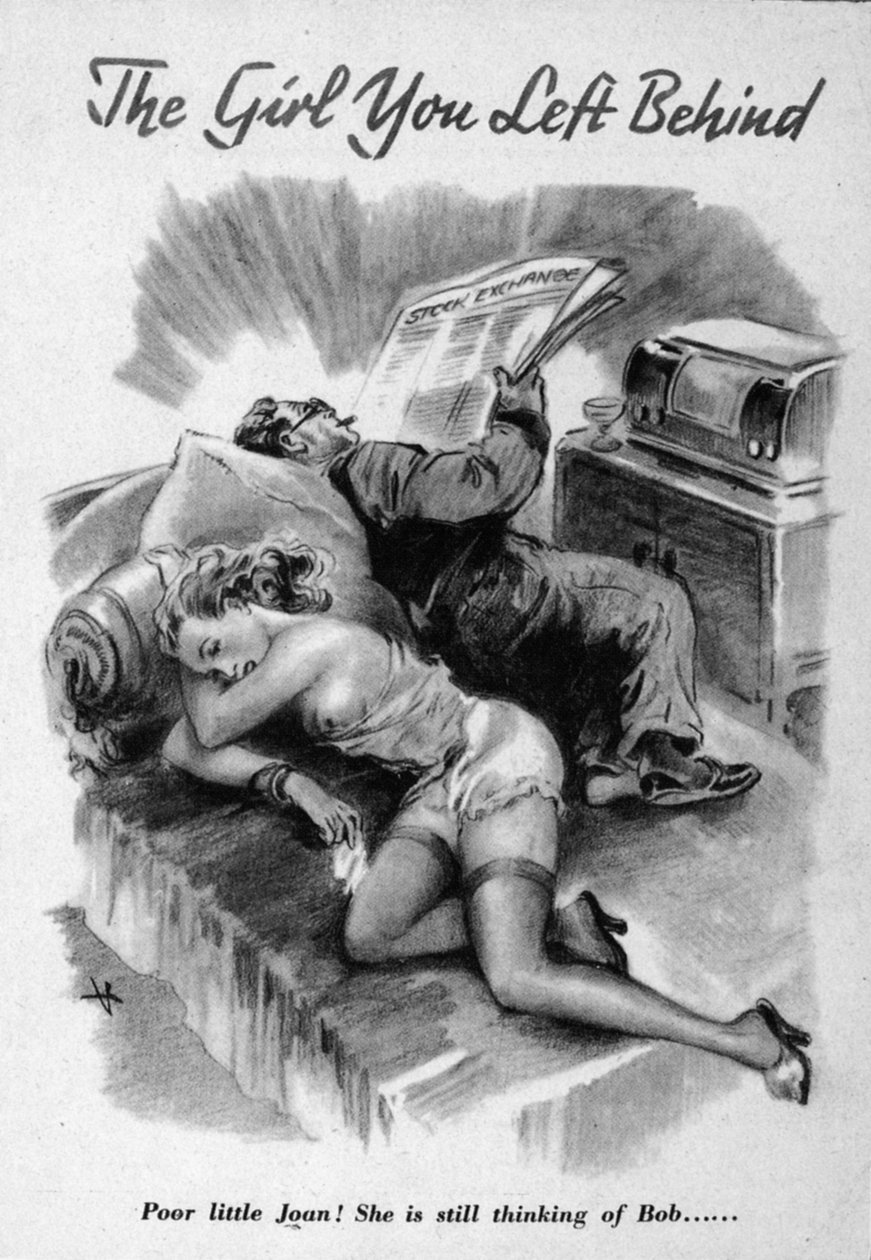 Propaganda. A rapariga que deixaste para trás. 1941 de Unbekannt