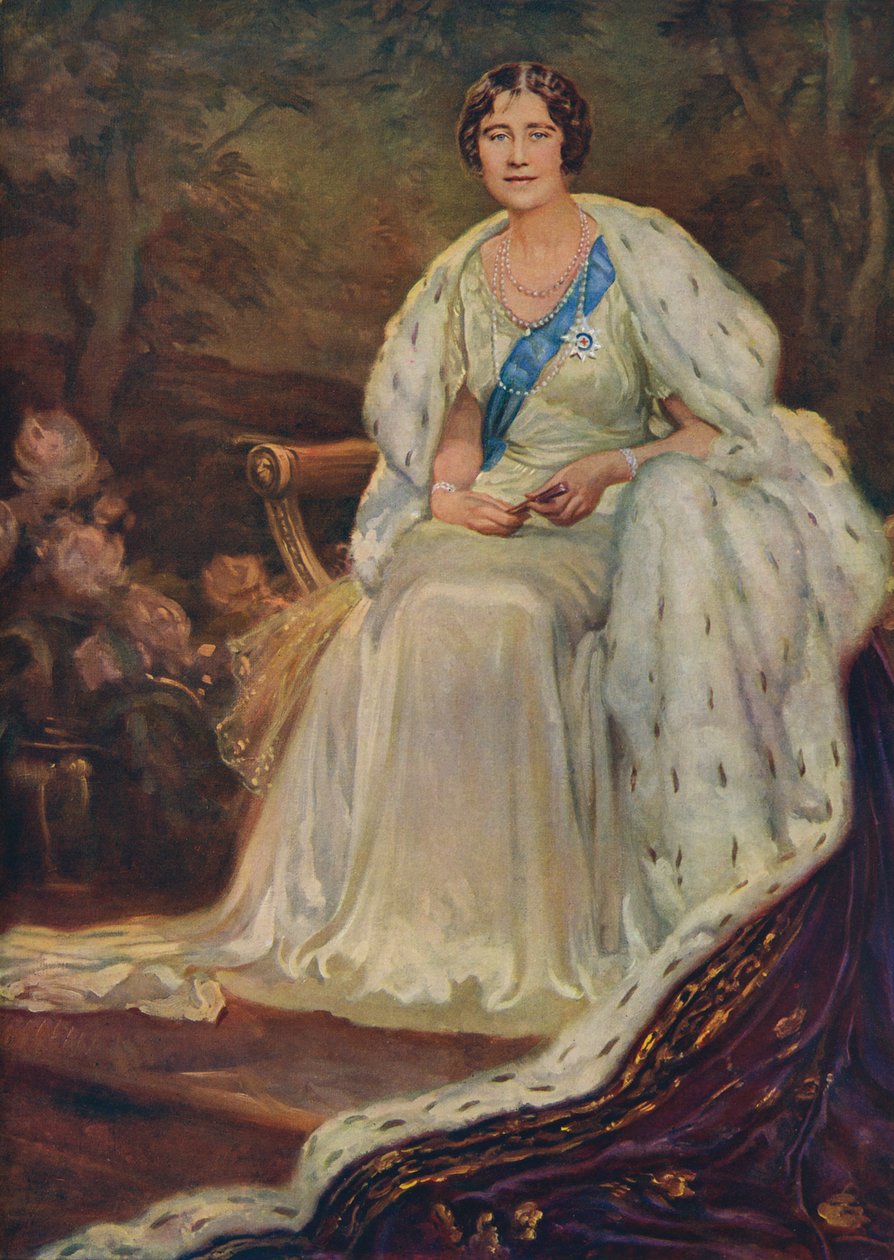 Rainha Isabel, consorte de Jorge VI de Unbekannter Künstler