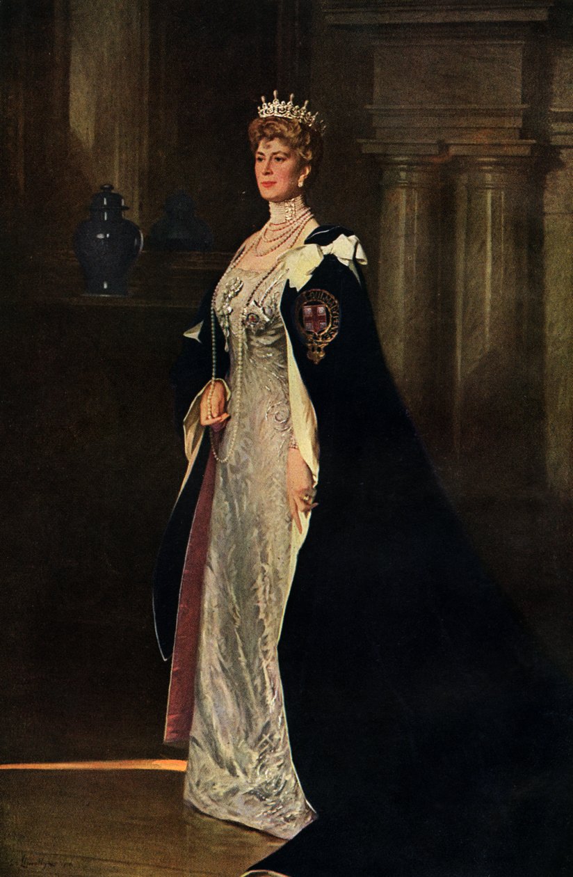Rainha Maria 1867- 1953 de Unbekannter Künstler