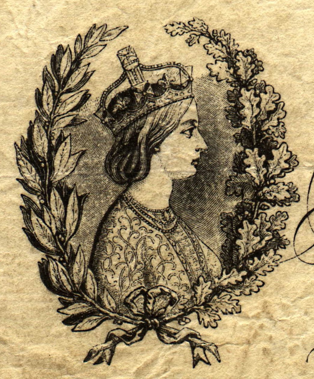 Rainha Vitória 1840 -1901 (gravura) de Unbekannter Künstler