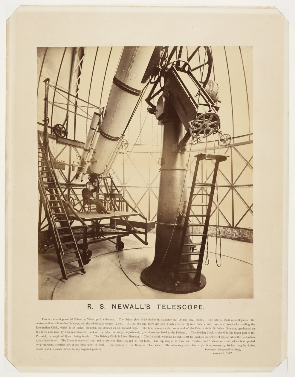 R S Telescópio de Newall