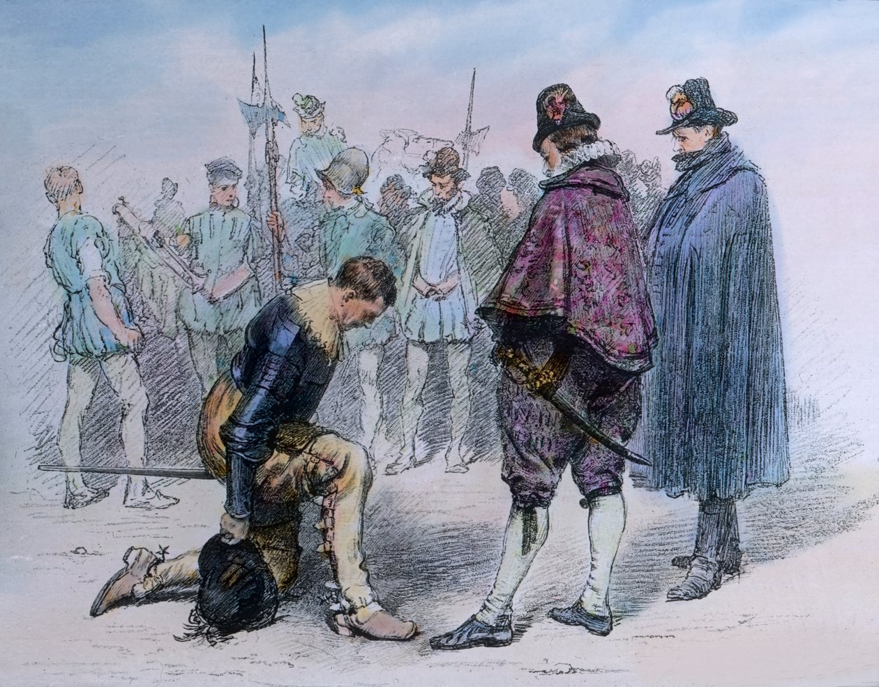 Homenagem ao rei sueco Gustav Adolf de Unbekannter Künstler