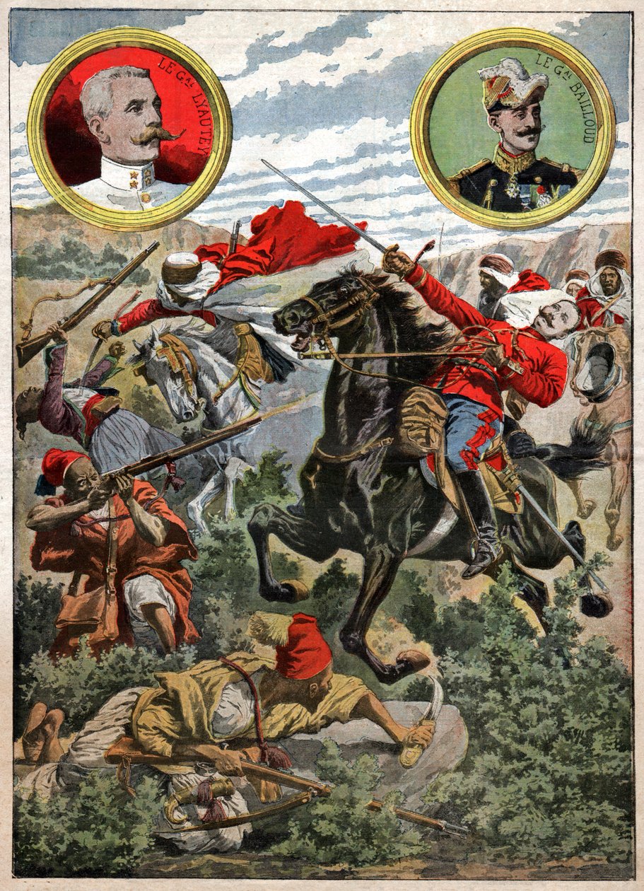 Revolte des Beni Snassen. Um motim do Beni Snassen. de Nicolas Liez