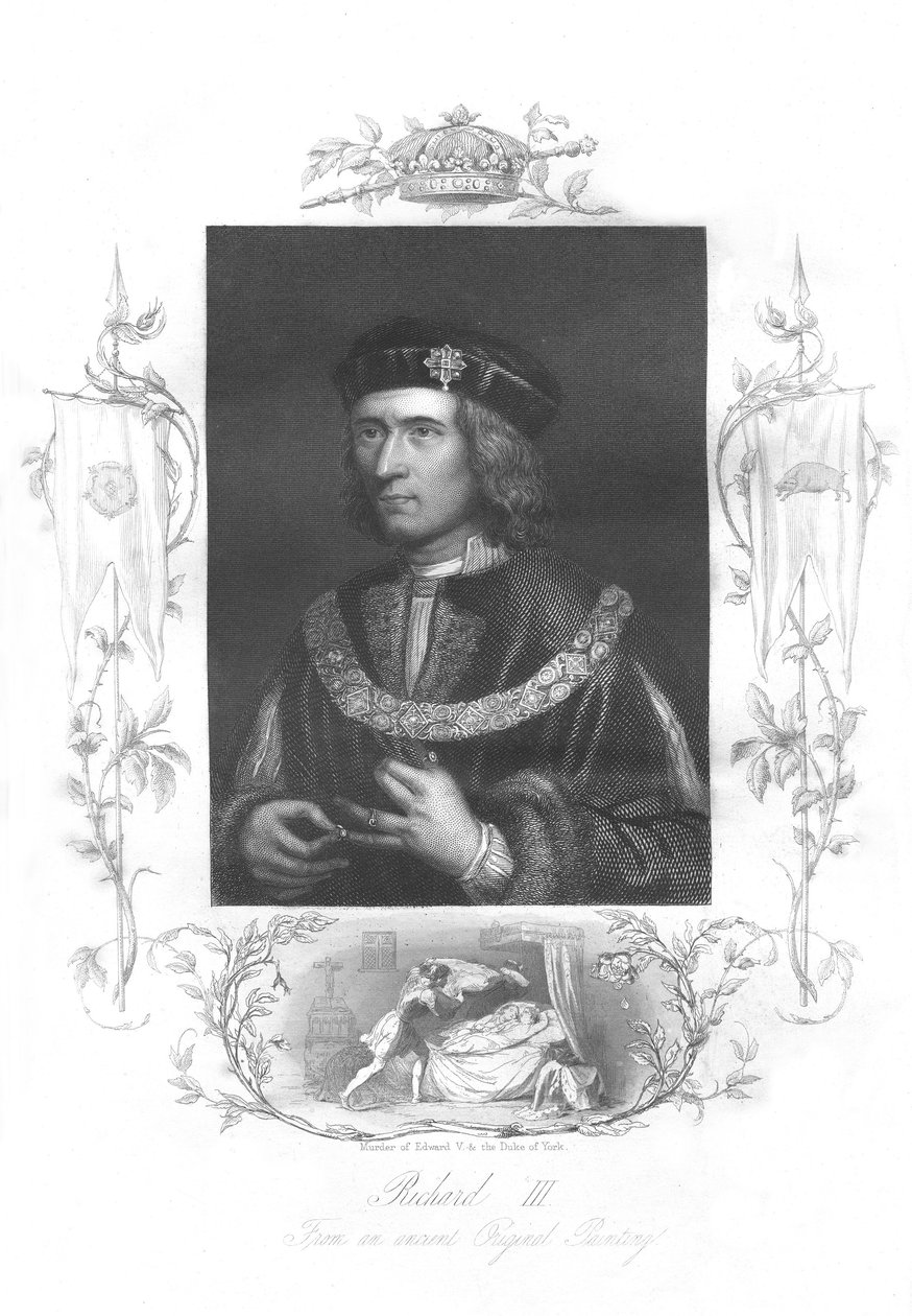 Ricardo III rei de Inglaterra (gravura) de Unbekannter Künstler