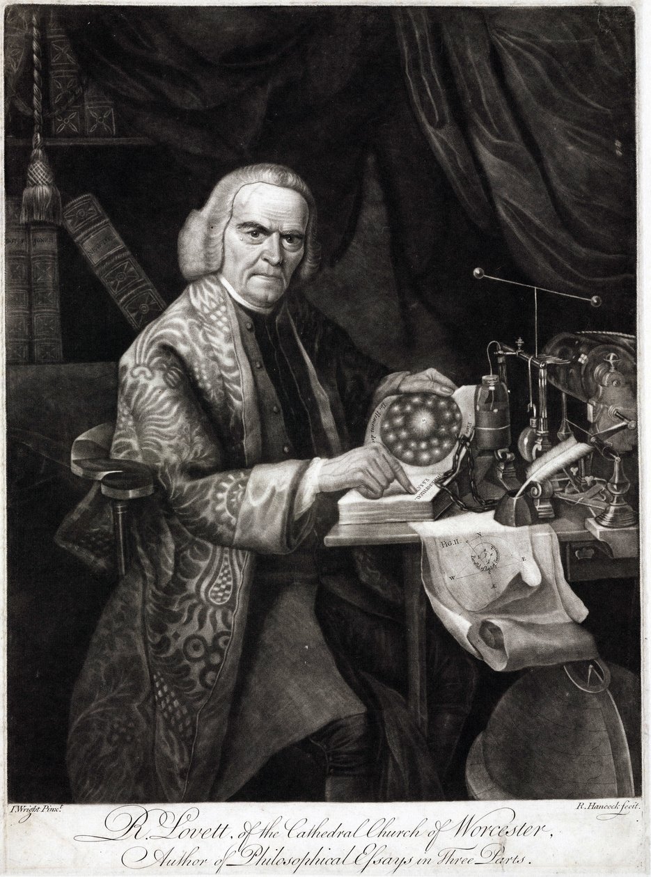Richard Lovett, físico britânico, c 1750-1780 de Unbekannt