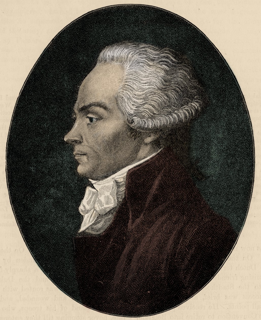Robespierre - retrato de Unbekannter Künstler