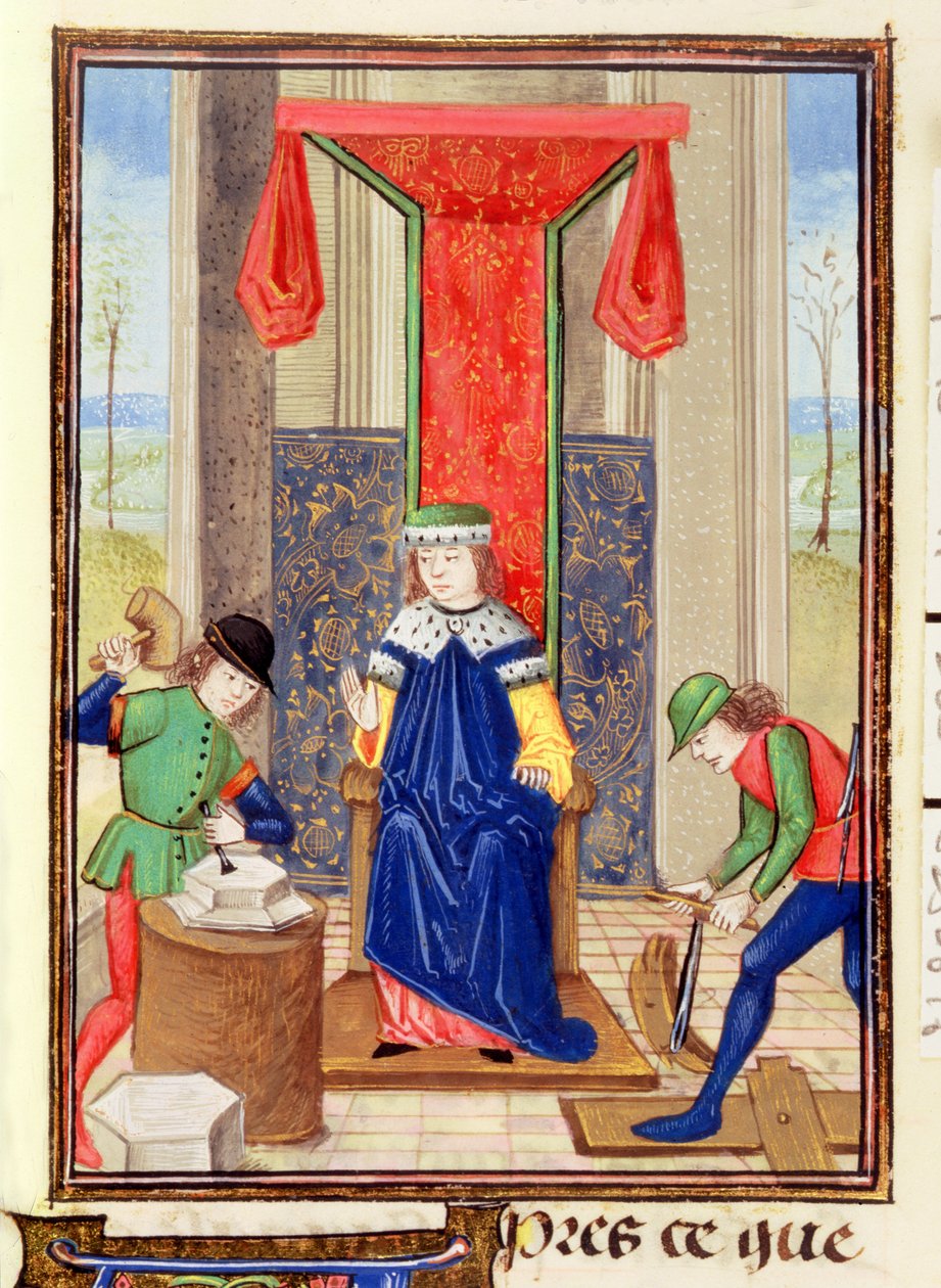 Roy 15 EII f.265 Mestre, carpinteiro e pedreiro, de 