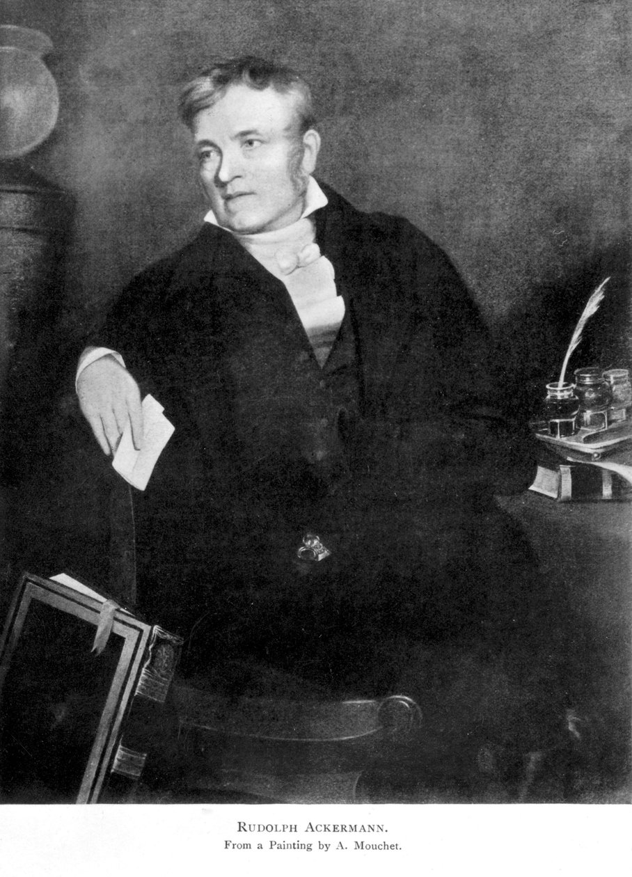 Rudolph Ackermann, editor alemão, início do século XIX de Unbekannt