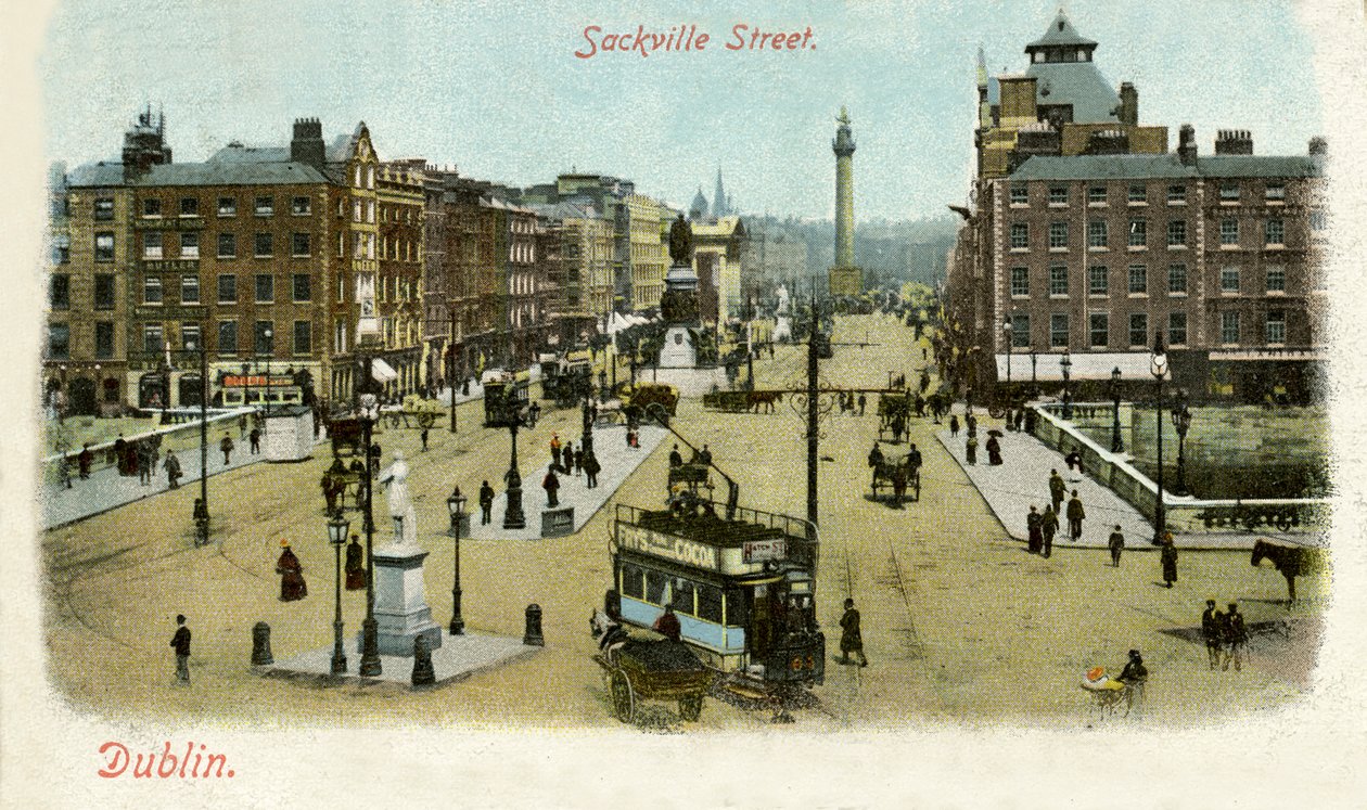 Sackville Street, Dublin de Unbekannter Künstler