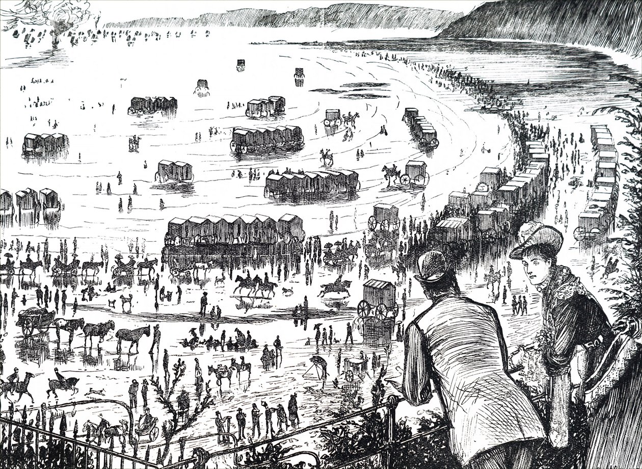 Praia de Scarborough de Unbekannter Künstler