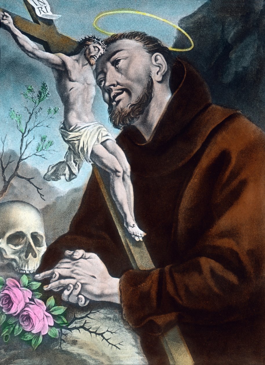 Cena da vida de São Francisco de Assis de Unbekannter Künstler