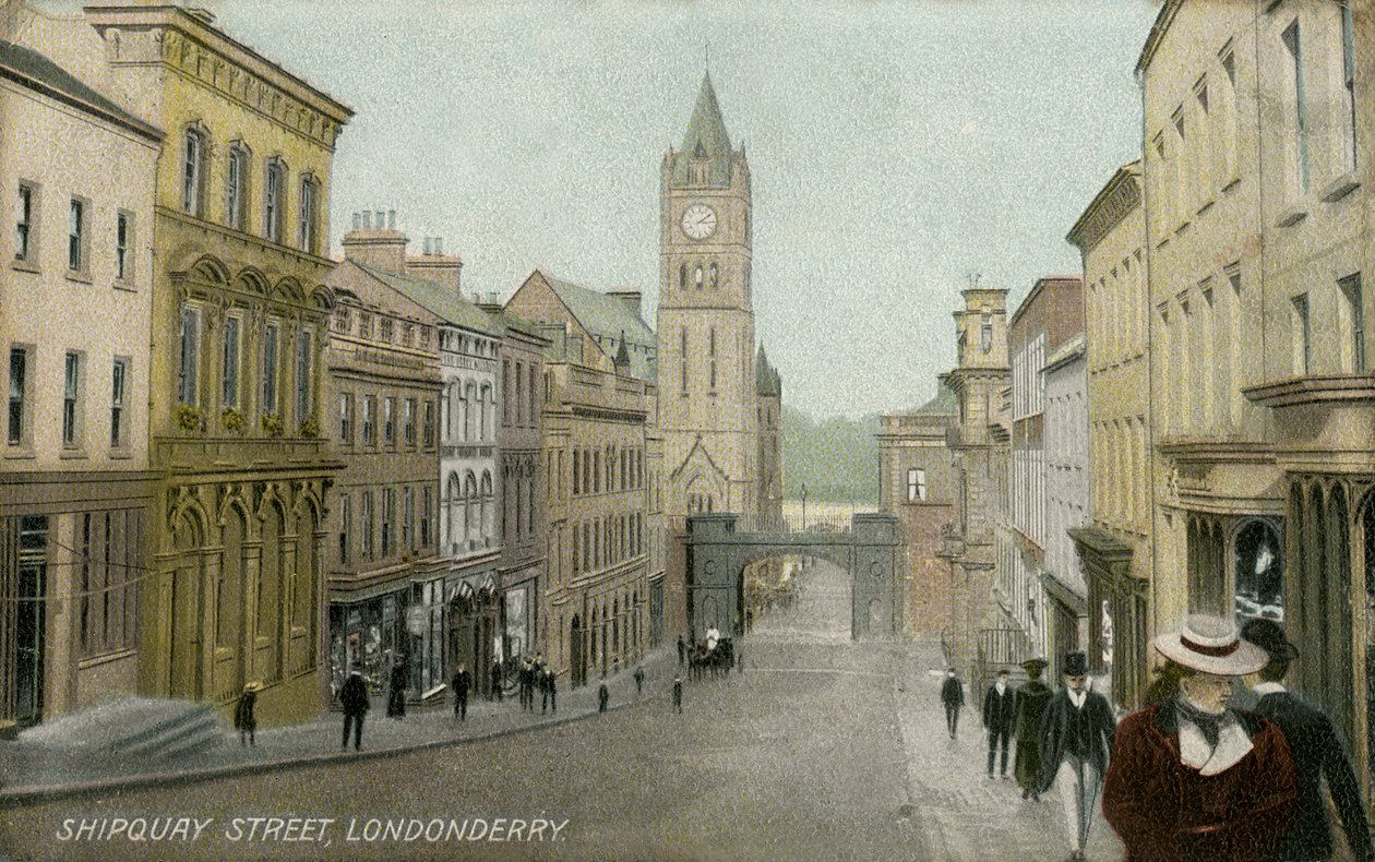 Shipquay Street, Londonderry de Unbekannter Künstler