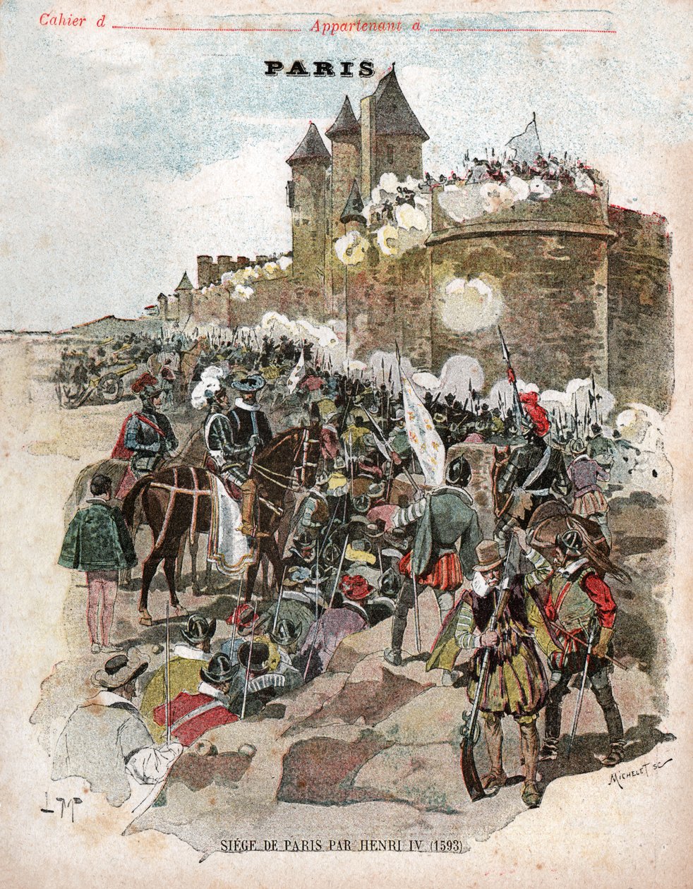 Cerco de Paris. Cerco de Paris. de Unbekannter Künstler