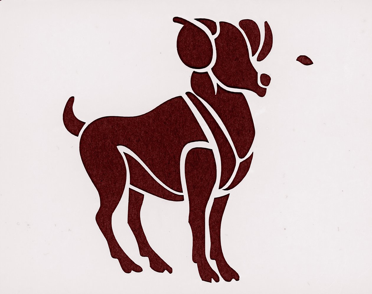 Signo do zodíaco: o Belier (signo astrológico: aries) Colecção privada de Unbekannter Künstler