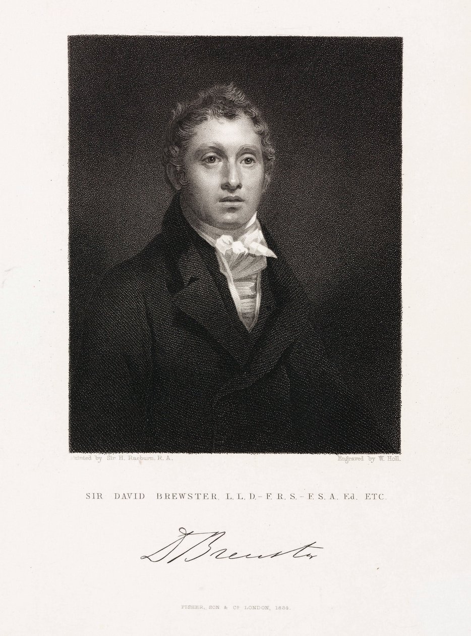 Sir David Brewster, físico escocês de Unbekannt