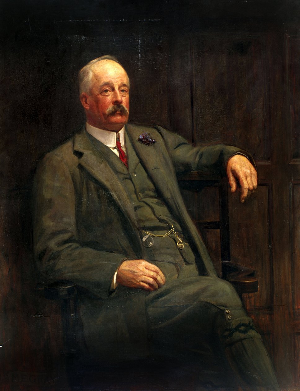 Sir Frederick Harrison, Director Geral da LNWR, início do século XX de Unbekannter Künstler