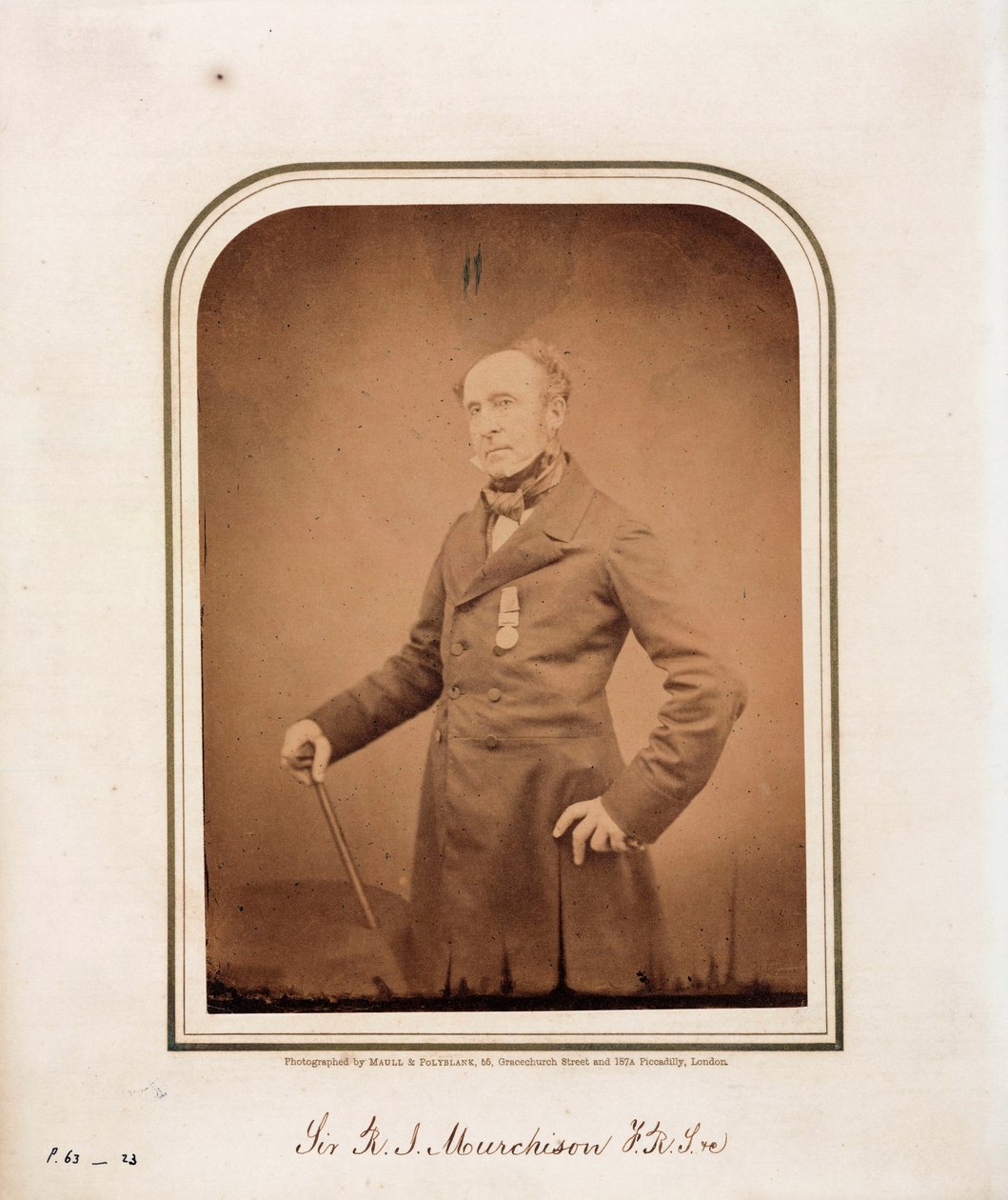 Sir Roderick Impey Murchison, geólogo escocês de Unbekannt