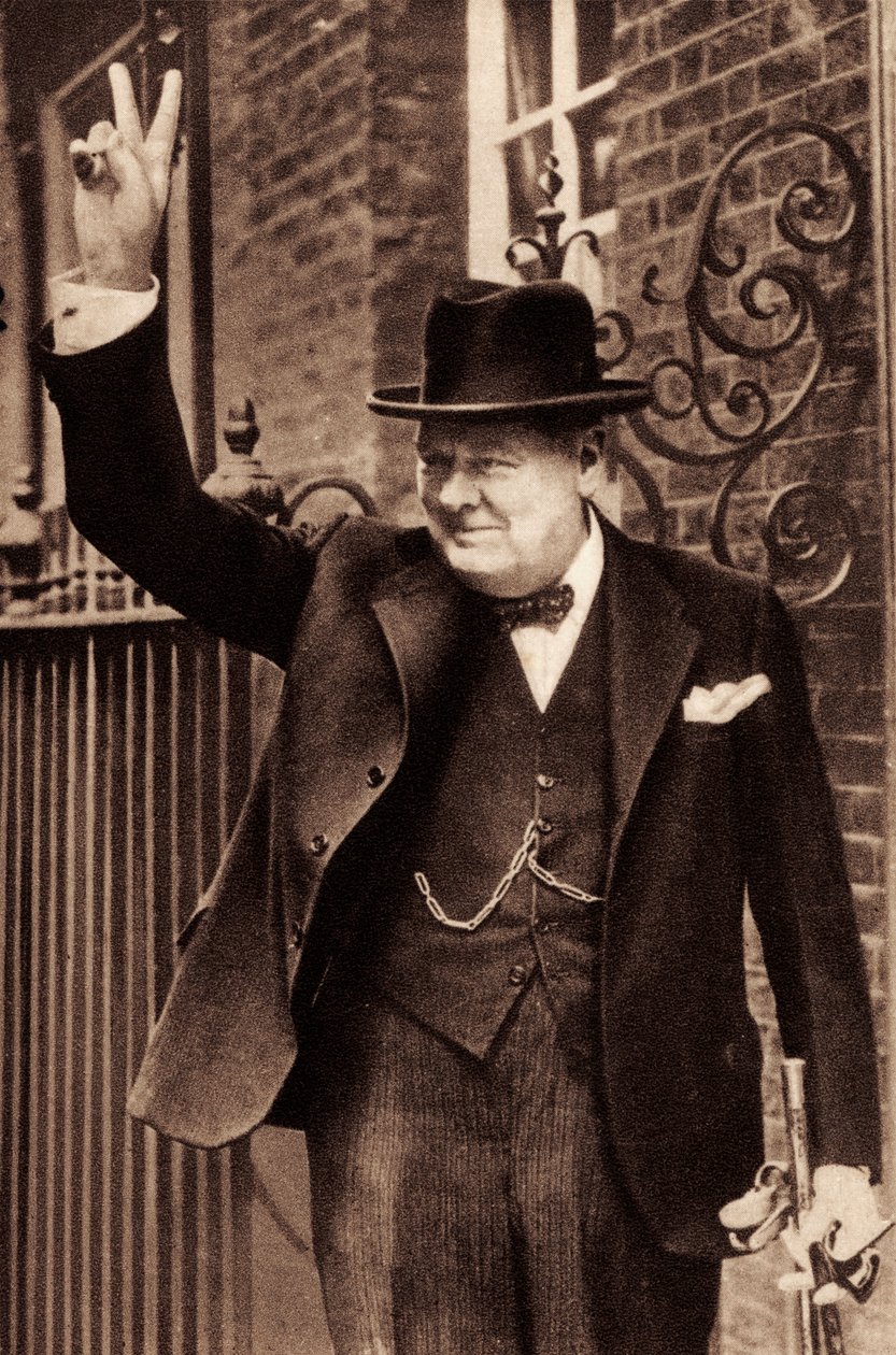 Sir Winston Churchill - de Unbekannter Künstler