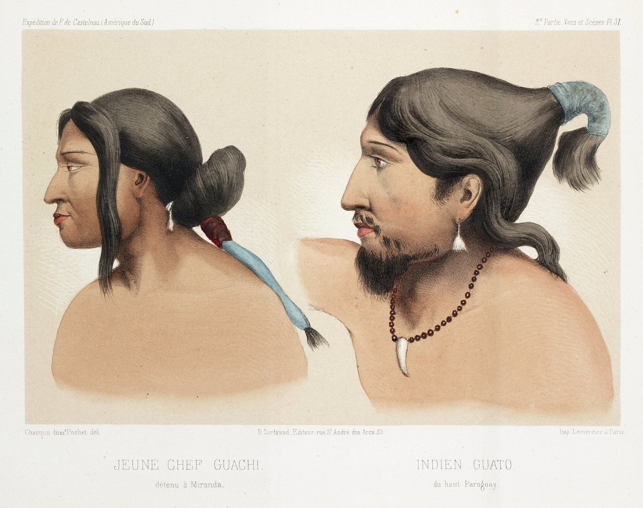 Índios sul-americanos, c 1843-1847 de Unbekannt