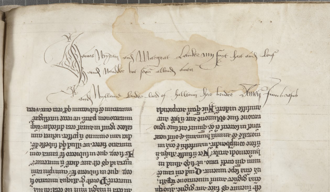 &39;Ópera&39; de Santo Agostinho de Hipona, Fol 159 verso, detalhe, c.1200 (caneta e tinta sobre pergaminho) de Unbekannt