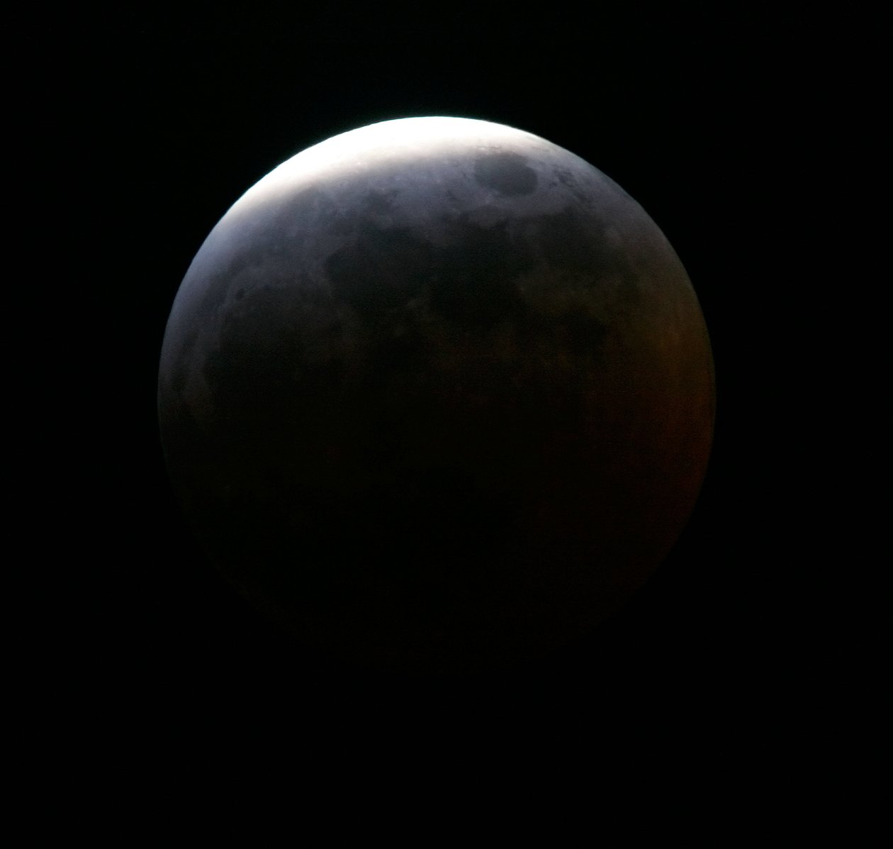 Etapa do eclipse lunar total, 3 de Março de 2007 de Unbekannt