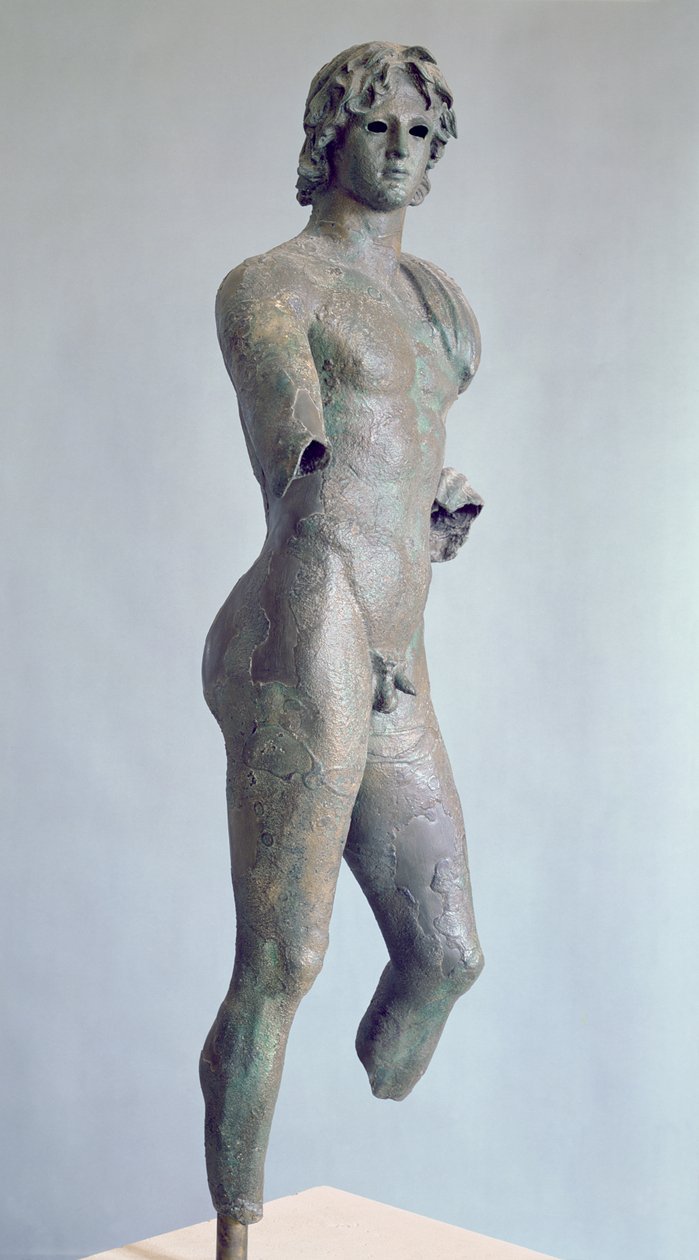 Estátua de um 