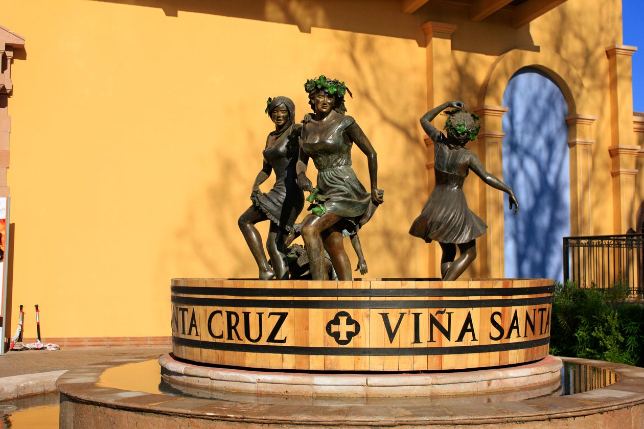 Statues, Vina Santa Cruz (photo) de Unbekannt