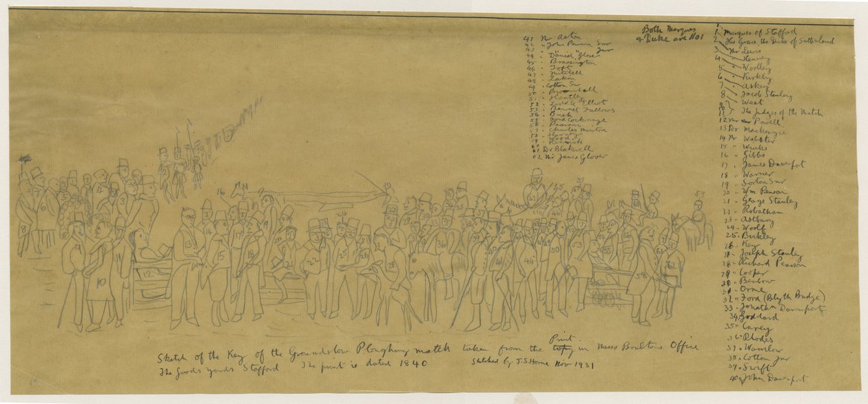 Stone - Groundslow Ploughing Match: rastreamento, 11628 de Unbekannt