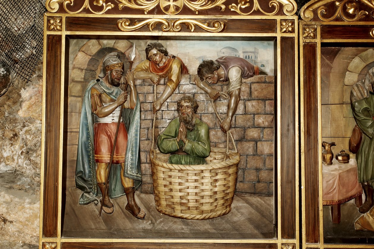 Síria - Damasco. Capela das Ananias (Hanani). Detalhe de Benjamin Baud