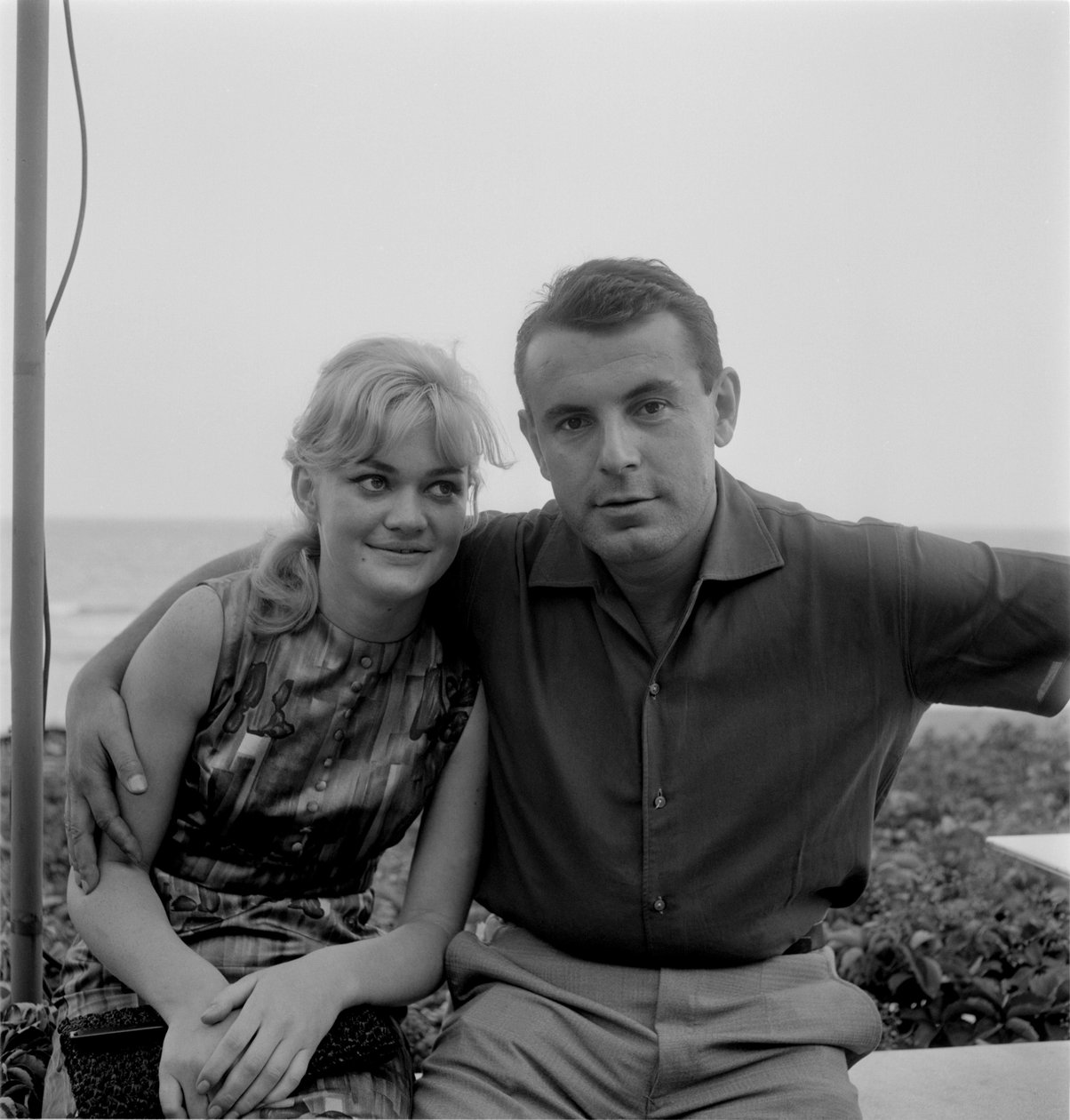 O DIRECTOR MILOS FORMÃO COM O ACTRESS BRESCHOVA (Brejchova) ATENÇÃO LIDO VENICE - 1965 de Unbekannt