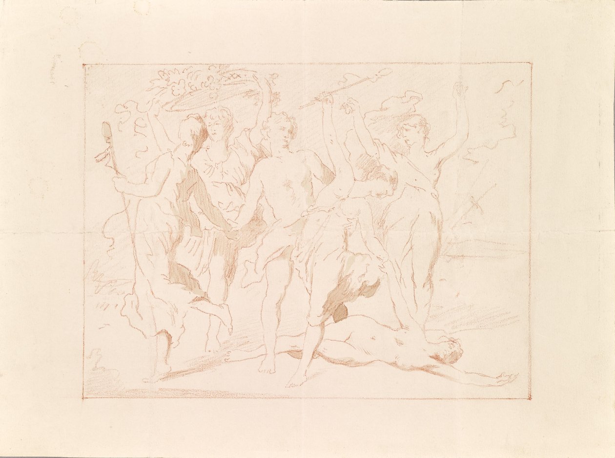 Maenads dançantes de Unbekannter Künstler