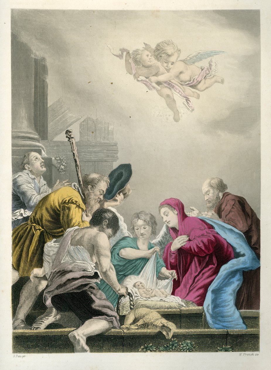 A adoração de Cristo - Bíblia, Novo Testamento de Unbekannter Künstler