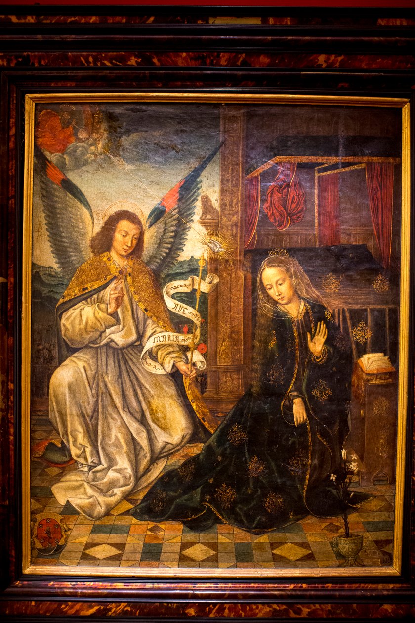 A Anunciação atribuída a Gerard David de Unbekannt
