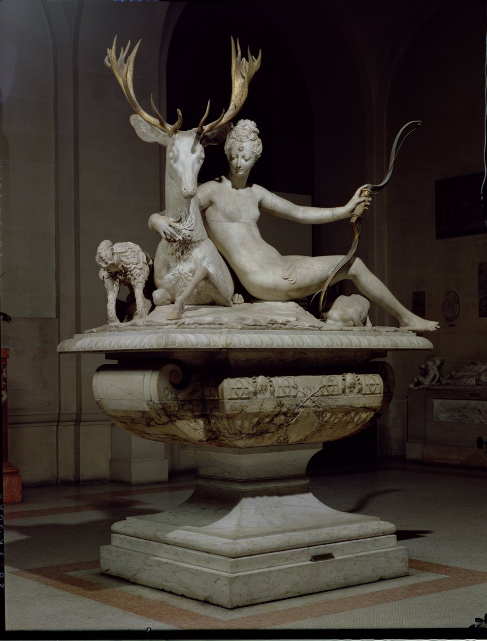 O Borghese Eros, c.4 século a.C. (mármore) de Unbekannt