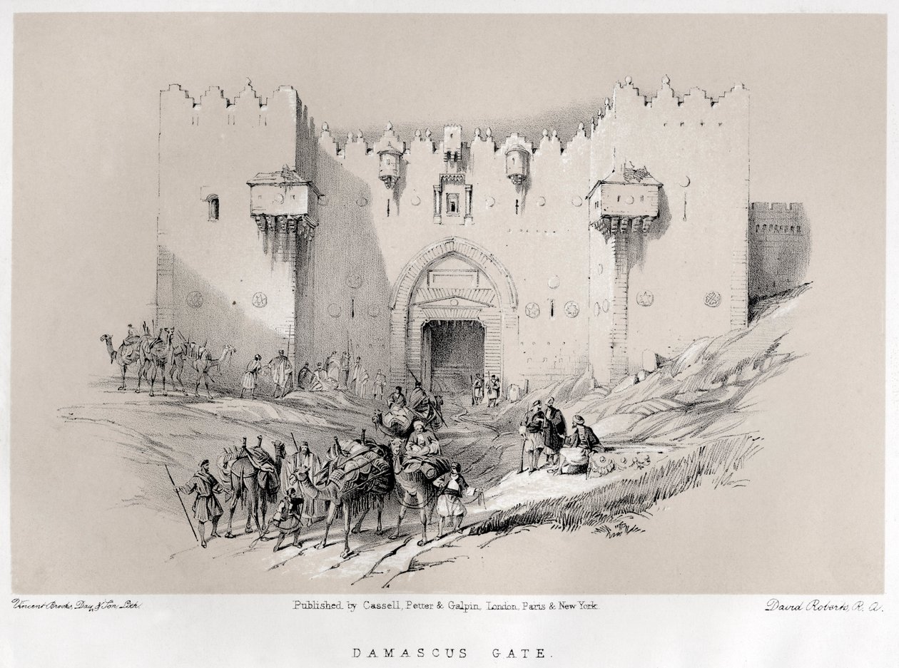 A Porta de Damasco para de Unbekannter Künstler