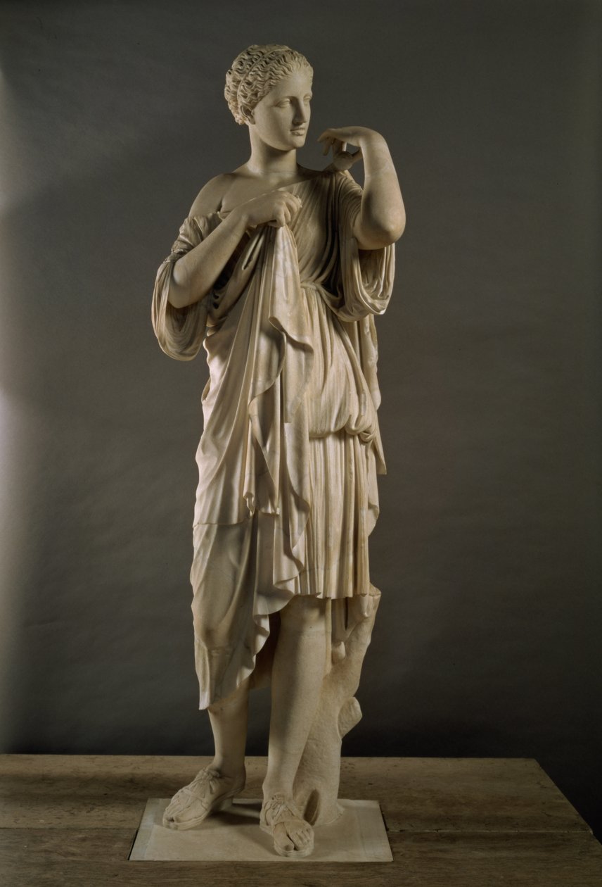 A Diana de Gabii, romana (mármore) (ver também 157901) de Unbekannt