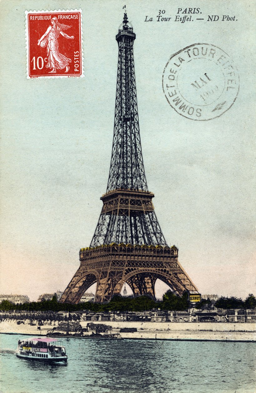 A Torre Eiffel de Unbekannter Künstler