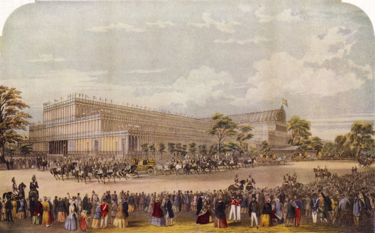A Grande Exposição de 1851, Londres (gravura) de Unbekannter Künstler