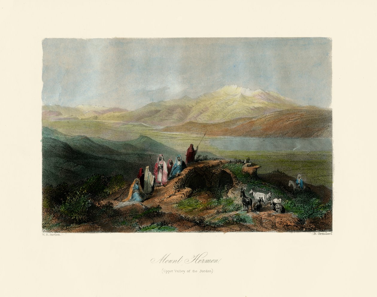 Terra Santa - Monte Hermon - Bíblia de Unbekannter Künstler