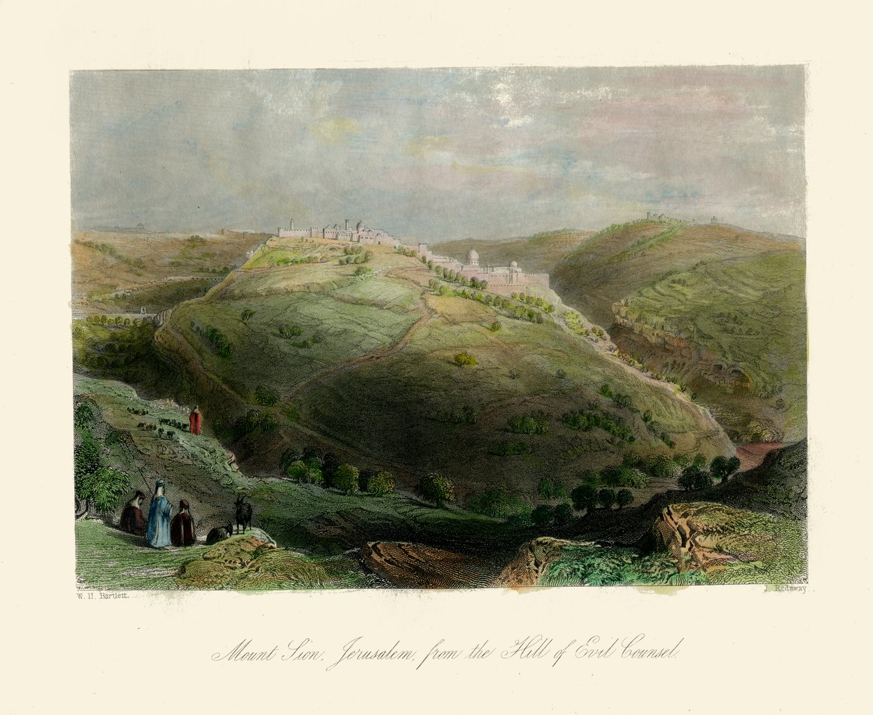 Terra Santa - Monte Sião - Bíblia de Unbekannter Künstler